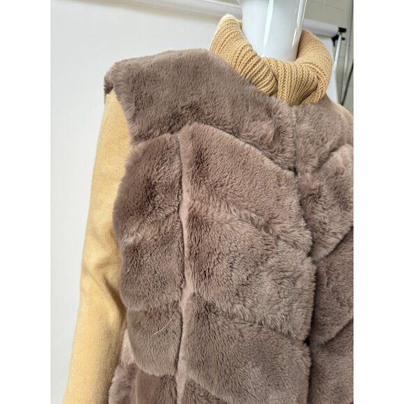 Love Token Faux Fur Vest L Soft Polyester Lining - Picture 13 of 16